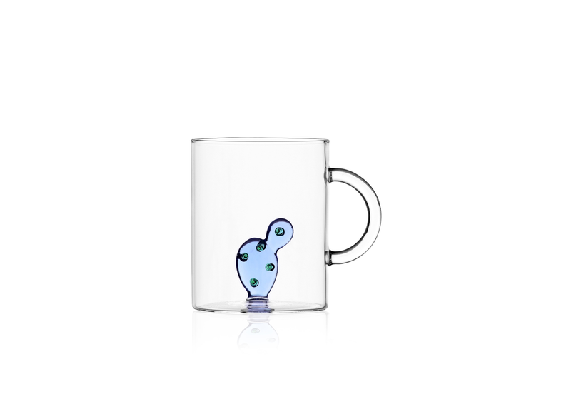 Desert Plants Collection - Cactus Glass Mug by Ichendorf