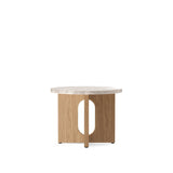 Androgyne Side Table Ø50, Marble Top
