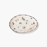 Midnight Flowers Tableware - צלחת אובלית גדולה 