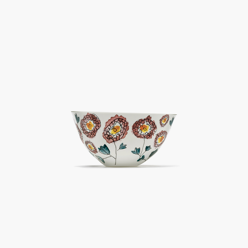 Midnight Flowers Tableware - Bowls