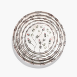 Midnight Flowers Tableware - צלחות (סט של 2)
