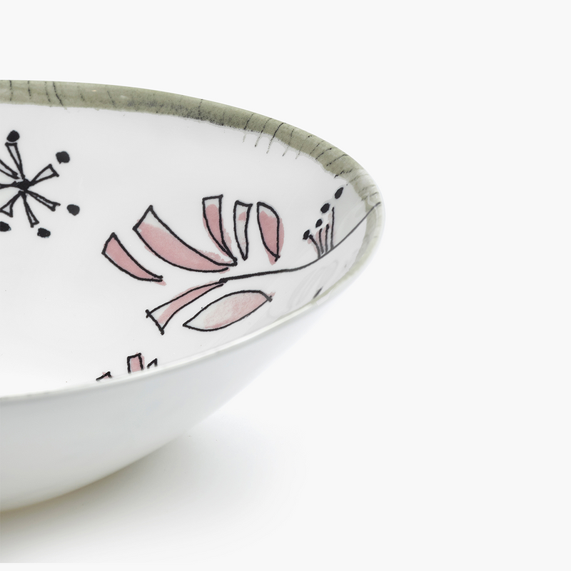 Midnight Flowers Tableware - Bowls