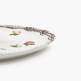 Midnight Flowers Tableware - צלחת אובלית גדולה 