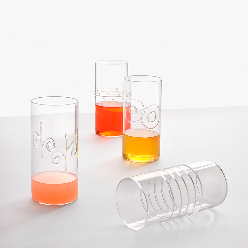Deco Collection - Longdrink Assorted (Box of 6) by Ichendorf