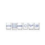 Deco Collection - Water Glass Assorted (Box of 6)