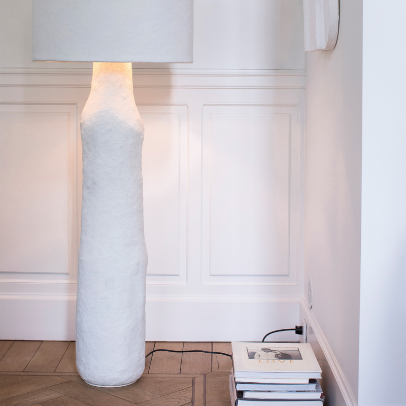 Floor Standing Lamp Earth 01 White