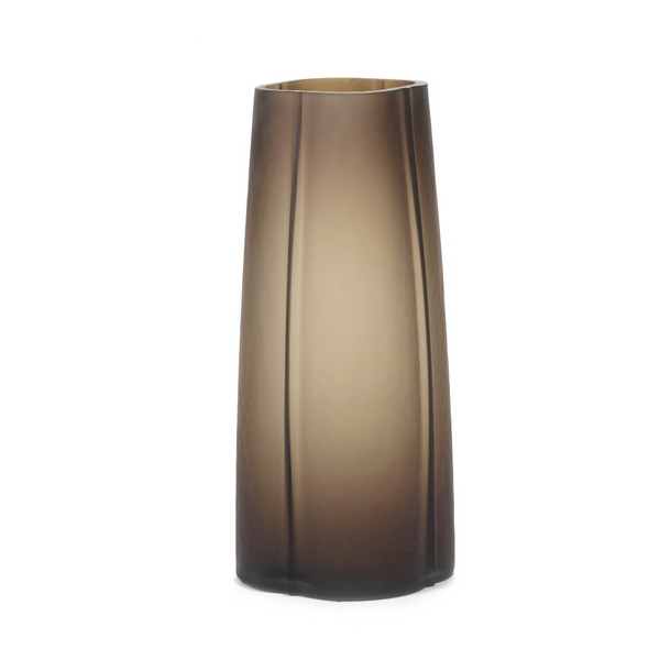 SHAPES VASE 05 BROWN