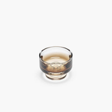 Zuma Glassware - גביע נמוך Amber (סט של 4)
