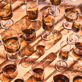 Zuma Glassware - כוס ויסקי Amber (סט של 4)