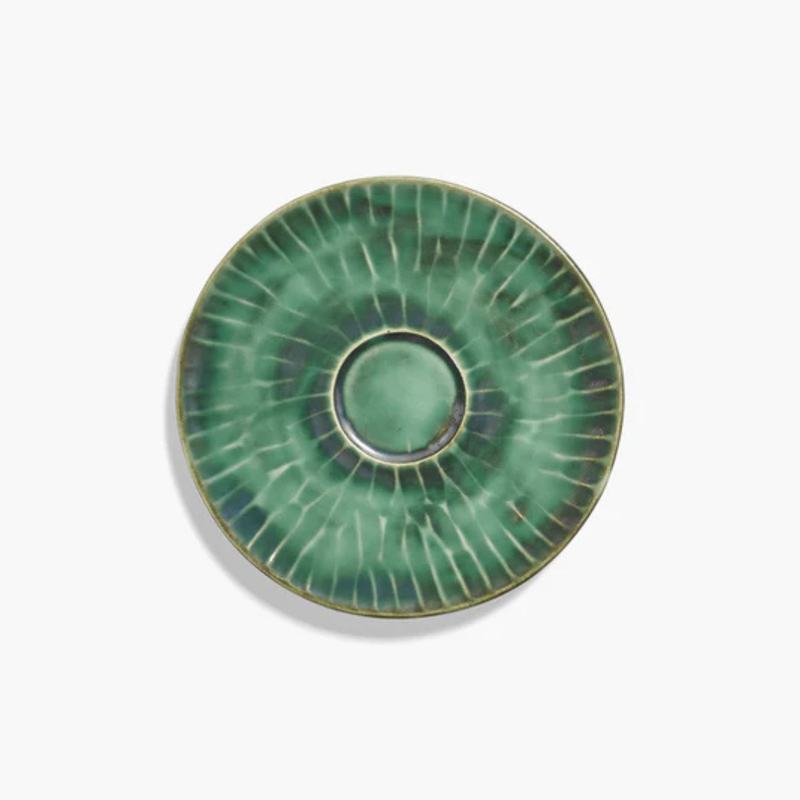 Verde Lanza Cappuccino Saucer (Box of 2) by EDITION By Sagit Goldin - Home Decor and Interior Design