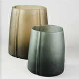 Shapes Vase Brown