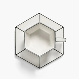 Carte Blanche Cappuccino Cup with Saucer (Box of 2)