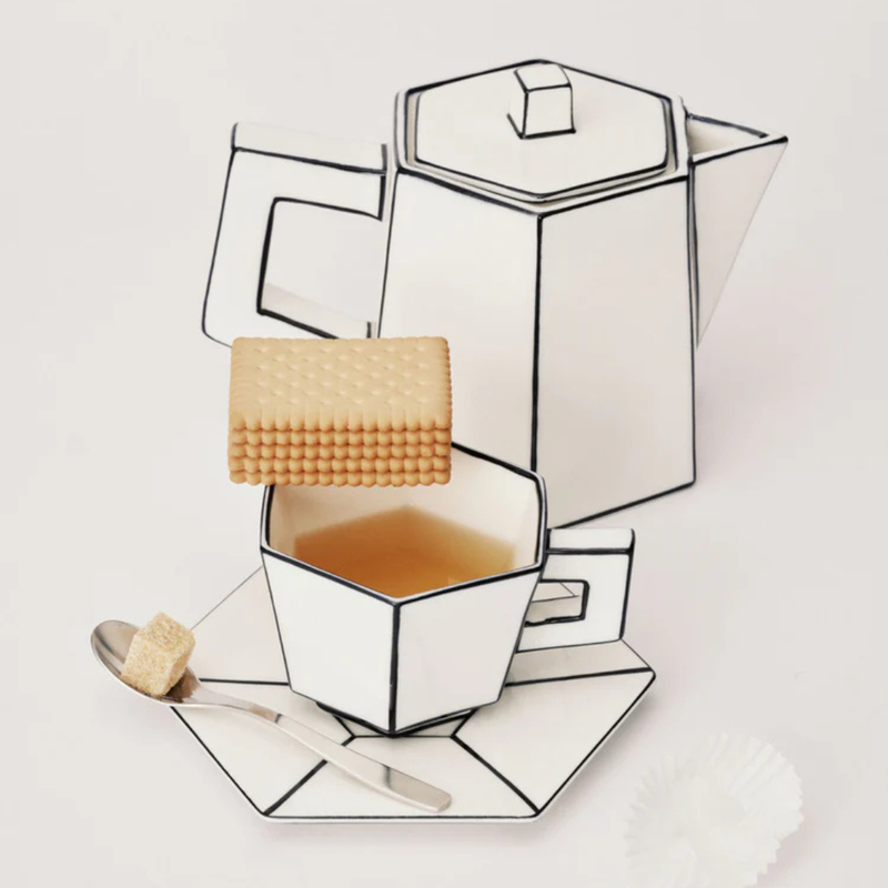 Carte Blanche Tea Pot by Serax - Annabet Philips