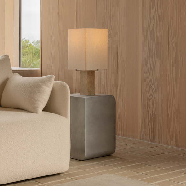 Nonna Table Lamp - Travertine -