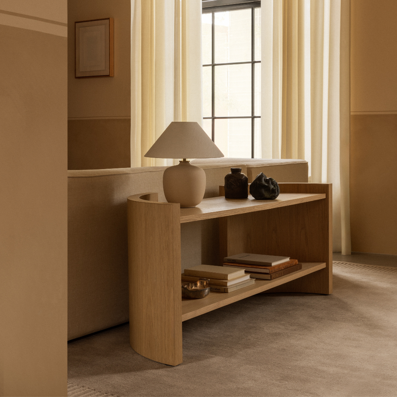 Crescent Shelves