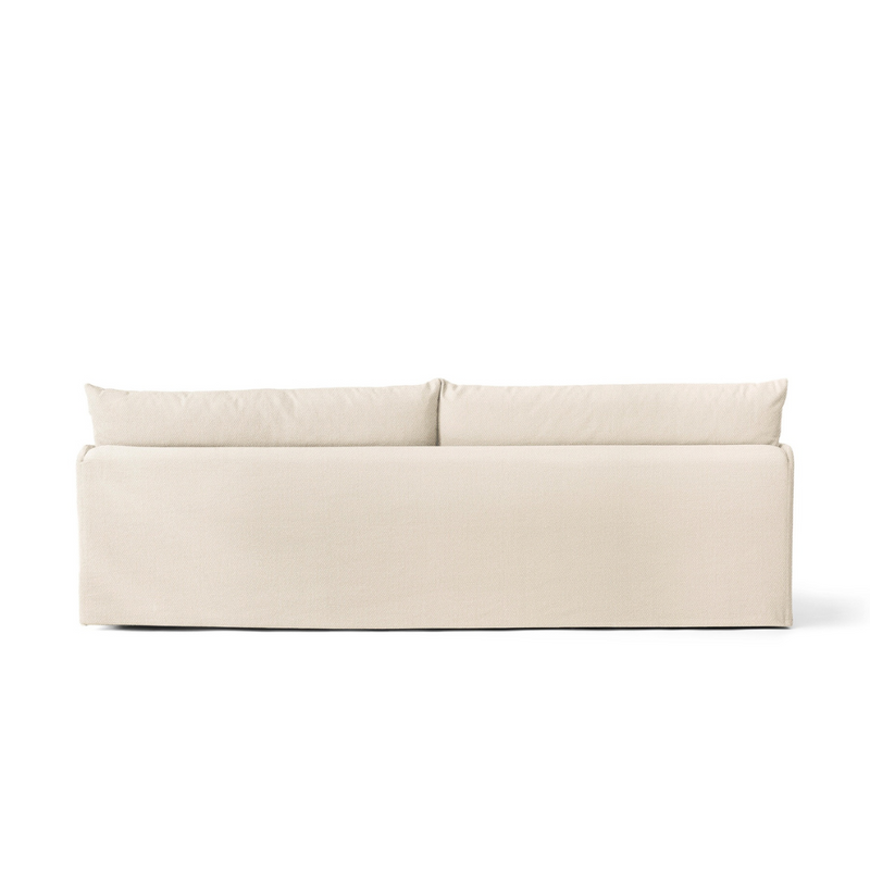 ספת אופסט עם כיסוי רופף - שלושה מושבים