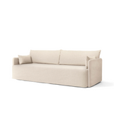 ספת אופסט עם כיסוי רופף - שלושה מושבים