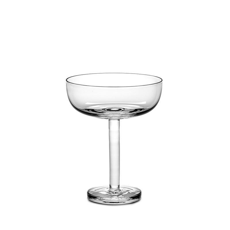 Base Glassware - Champagne Coupe (Box of 4) by Serax - Vincent Van Duysen