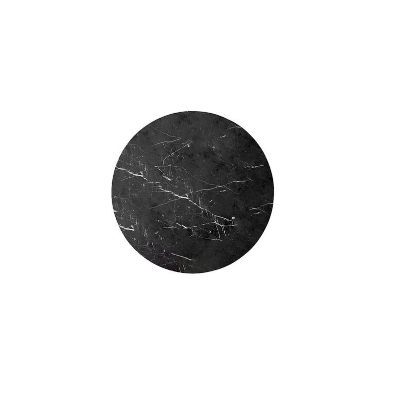 Androgyne Side Table - Ø63 - White Base