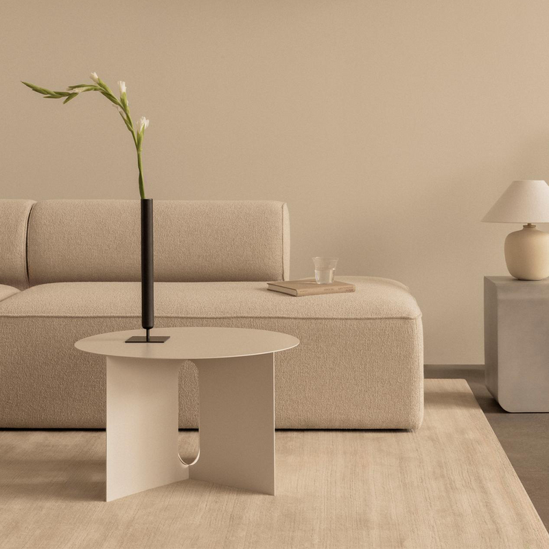 Androgyne Side Table - Ø63 - White Base