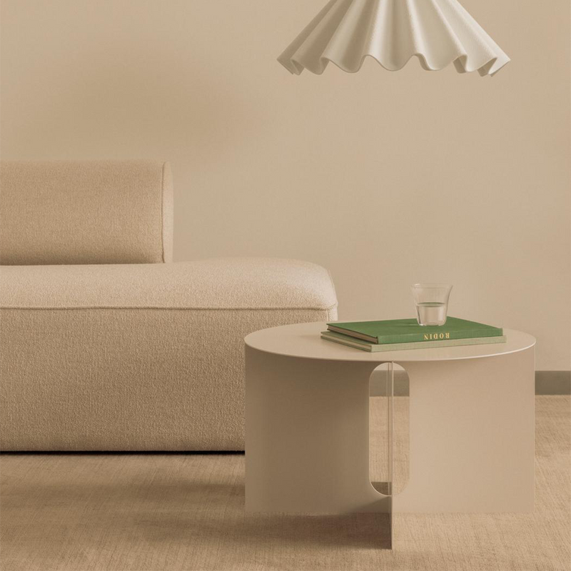 Androgyne Side Table - Ø63 - White Base
