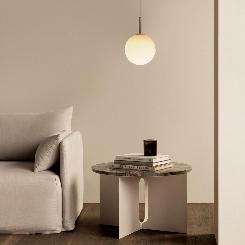 Androgyne Side Table - Ø63 - White Base