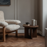 Androgyne Side Table Ø50 - Wood