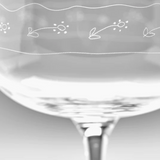 Midnight Flowers Tableware - Champagne Coupe (Box of 4)