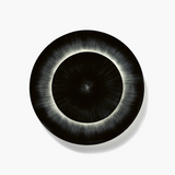 Dé Tableware by Ann Demeulemeester - צלחות שחורות (סט של 2)