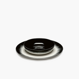 Dé Tableware by Ann Demeulemeester - צלחות שחורות (סט של 2)