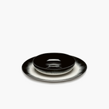 Dé Tableware by Ann Demeulemeester - Plates/Black