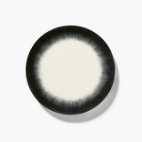 Dé Tableware by Ann Demeulemeester - צלחות שחורות (סט של 2)