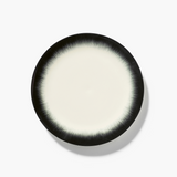 Dé Tableware by Ann Demeulemeester - צלחות שחורות (סט של 2)