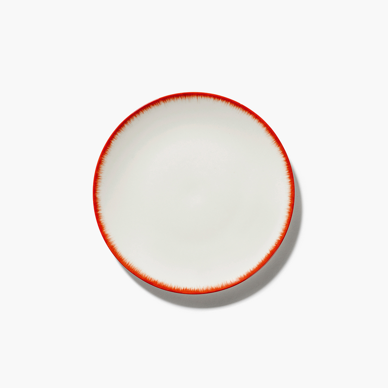 Dé Tableware by Ann Demeulemeester - Plates/Red