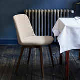 Rely Dining Chair - Upholsterd w. Wood Base by &Tradition