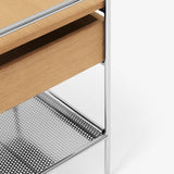 ATD_Packshots_154819A307_Alima NDS3_Chrome Lacquered Oak Tray_Detail