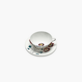 Midnight Flowers Tableware - Coffe Cup Low with Saucer (Box of 2)