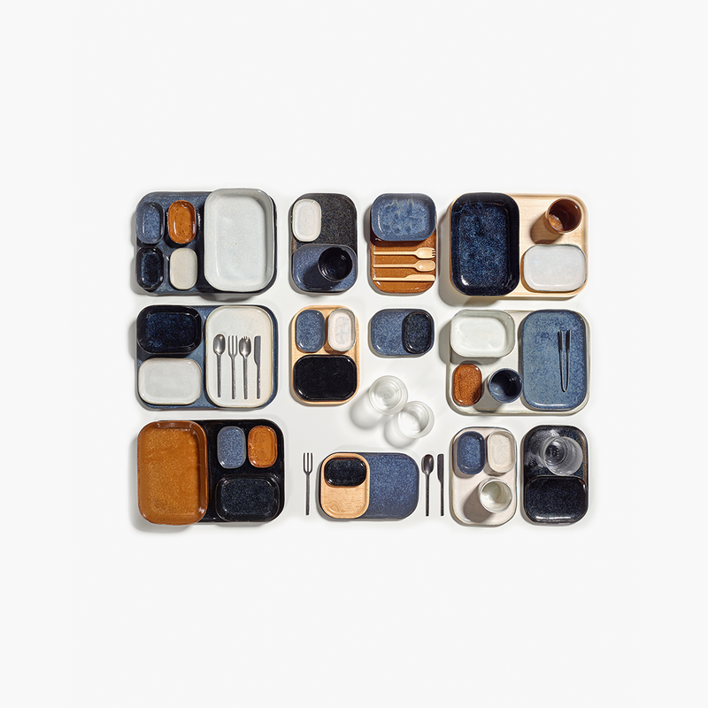 La Nouvelle by Merci - Rectangular Plates by Serax - Merci