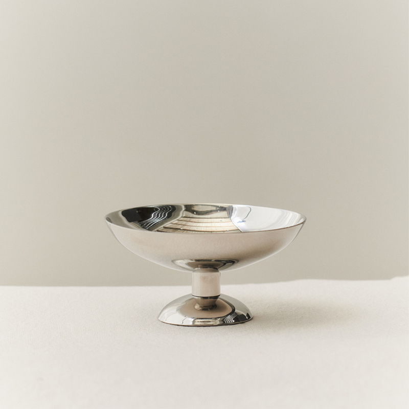 Metal Champagne Coup by Louise Roe