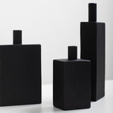Black Moro Vases - Metal Sculptures