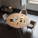 Rely Dining Chair - Upholsterd w. Wood Base