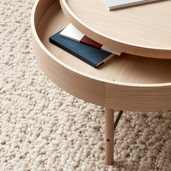 Turning Table - Natural Oak