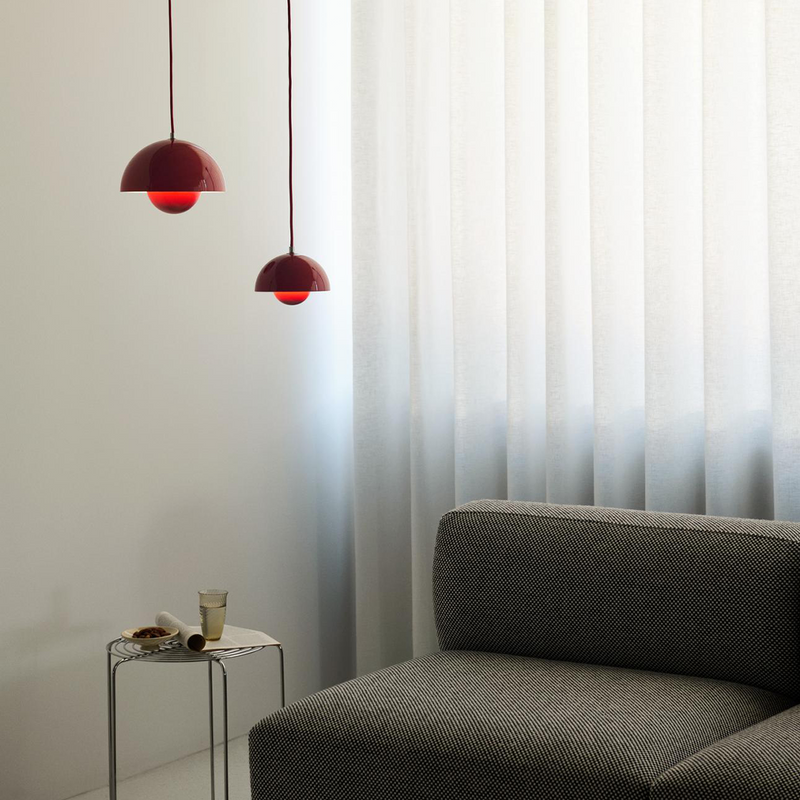 Flowerpot Pendant Lamp - VP1 by &Tradition - Verner Panton