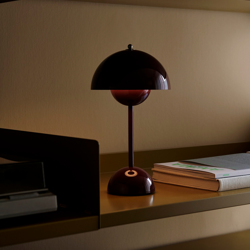 Flowerpot Portable Lamp - VP9 by &Tradition - Verner Panton