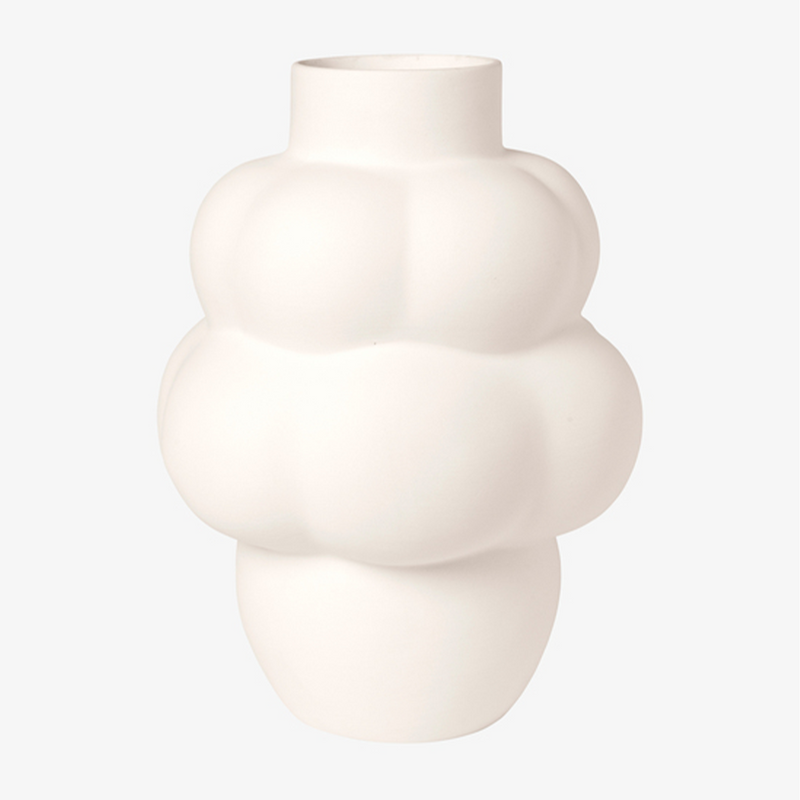 Balloon Vase 04 Grande - Raw white