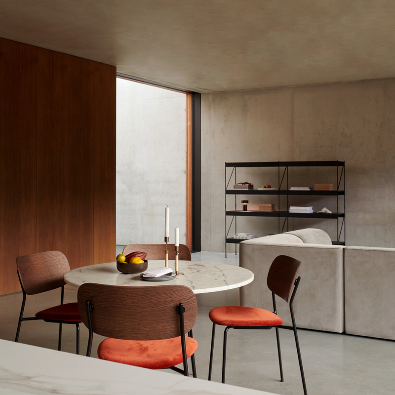 Co Dining Chair - Uphlosterd Seat by Audo