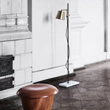 Lab Light Floor Lamp - Steel by Karakter