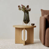 Androgyne Side Table Ø50 - Wood