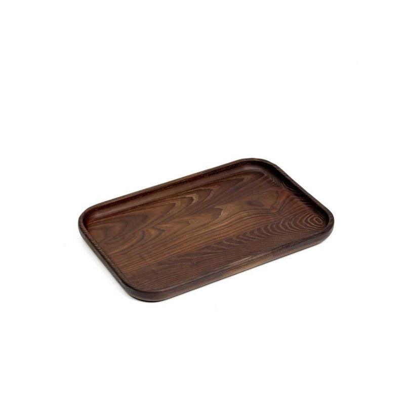 Tray rectangular wood - Pure