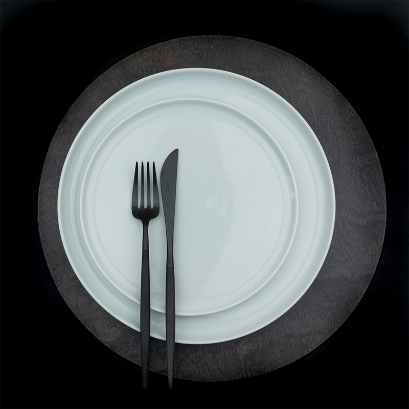 Goa 24 pcs Dining Set - All Black by Cutipol